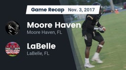 Recap: Moore Haven  vs. LaBelle  2017