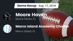Recap: Moore Haven  vs. Marco Island Academy Charter  2018