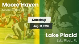 Matchup: Moore Haven vs. Lake Placid  2018