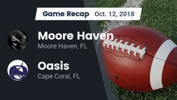Recap: Moore Haven  vs. Oasis  2018