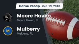 Recap: Moore Haven  vs. Mulberry  2018