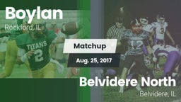 Matchup: Boylan  vs. Belvidere North  2017