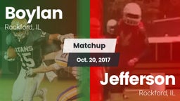 Matchup: Boylan  vs. Jefferson  2017
