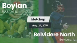 Matchup: Boylan  vs. Belvidere North  2018