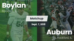 Matchup: Boylan  vs. Auburn  2018
