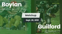 Matchup: Boylan  vs. Guilford  2018