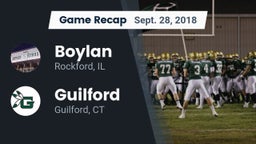 Recap: Boylan  vs. Guilford  2018