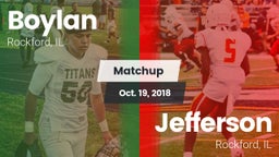 Matchup: Boylan  vs. Jefferson  2018