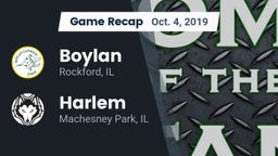 Recap: Boylan  vs. Harlem  2019