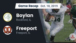 Recap: Boylan  vs. Freeport  2019