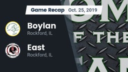 Recap: Boylan  vs. East  2019
