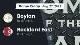 Recap: Boylan  vs. Rockford East  2022