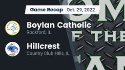 Recap: Boylan Catholic  vs. Hillcrest  2022