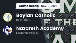 Recap: Boylan Catholic  vs. Nazareth Academy  2022