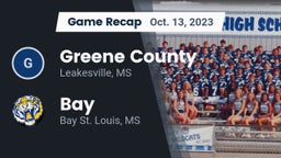 Recap: Greene County  vs. Bay  2023