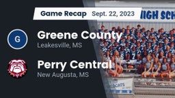 Recap: Greene County  vs. Perry Central  2023