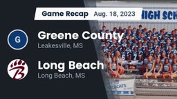 Recap: Greene County  vs. Long Beach  2023