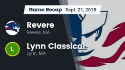 Recap: Revere  vs. Lynn Classical  2018