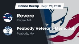 Recap: Revere  vs. Peabody Veterans Memorial  2018