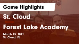 St. Cloud  vs Forest Lake Academy Game Highlights - March 23, 2021
