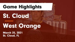 St. Cloud  vs West Orange  Game Highlights - March 25, 2021
