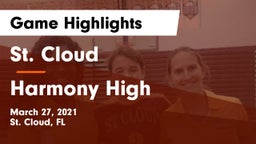 St. Cloud  vs Harmony High Game Highlights - March 27, 2021