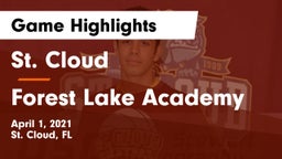St. Cloud  vs Forest Lake Academy Game Highlights - April 1, 2021