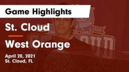 St. Cloud  vs West Orange  Game Highlights - April 20, 2021
