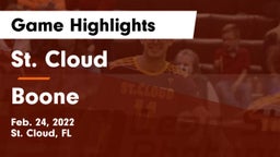 St. Cloud  vs Boone Game Highlights - Feb. 24, 2022