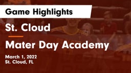 St. Cloud  vs Mater Day Academy Game Highlights - March 1, 2022