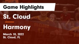 St. Cloud  vs Harmony  Game Highlights - March 10, 2022