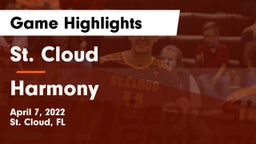 St. Cloud  vs Harmony  Game Highlights - April 7, 2022