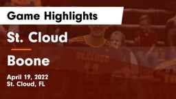 St. Cloud  vs Boone  Game Highlights - April 19, 2022