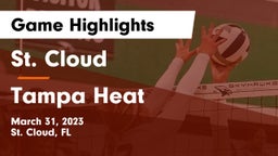 St. Cloud  vs Tampa Heat Game Highlights - March 31, 2023