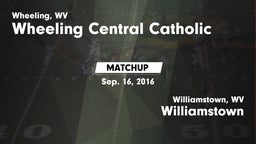 Matchup: Wheeling Central Cat vs. Williamstown  2016