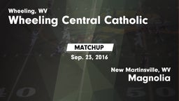 Matchup: Wheeling Central Cat vs. Magnolia  2016