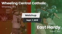 Matchup: Wheeling Central Cat vs. East Hardy  2018