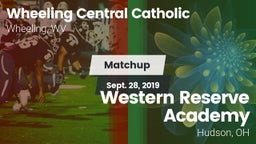 Matchup: Wheeling Central Cat vs. Western Reserve Academy 2019