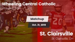 Matchup: Wheeling Central Cat vs. St. Clairsville  2019