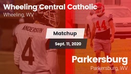 Matchup: Wheeling Central Cat vs. Parkersburg  2020