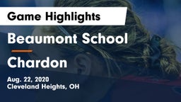 Beaumont School vs Chardon  Game Highlights - Aug. 22, 2020
