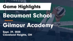 Beaumont School vs Gilmour Academy  Game Highlights - Sept. 29, 2020