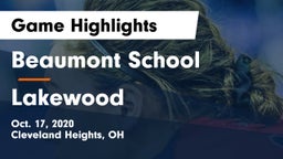 Beaumont School vs Lakewood  Game Highlights - Oct. 17, 2020