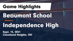 Beaumont School vs Independence High Game Highlights - Sept. 15, 2021