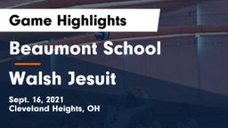 Beaumont School vs Walsh Jesuit  Game Highlights - Sept. 16, 2021