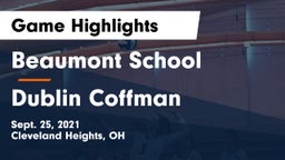 Beaumont School vs Dublin Coffman  Game Highlights - Sept. 25, 2021