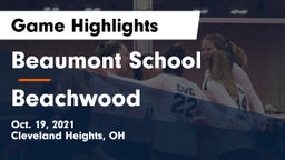 Beaumont School vs Beachwood  Game Highlights - Oct. 19, 2021