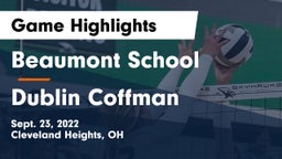 Beaumont School vs Dublin Coffman  Game Highlights - Sept. 23, 2022