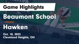 Beaumont School vs Hawken  Game Highlights - Oct. 18, 2022