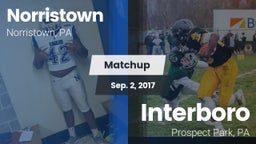 Matchup: Norristown vs. Interboro  2017